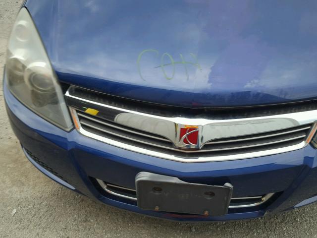 W08AR671885092610 - 2008 SATURN ASTRA XE BLUE photo 7