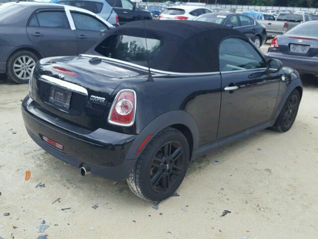 WMWSY1C57DT311912 - 2013 MINI COOPER ROA BLACK photo 4