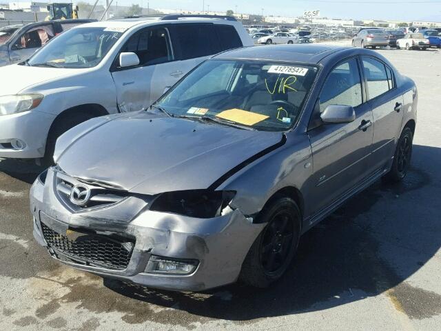 JM1BK323171650259 - 2007 MAZDA 3 GRAY photo 2