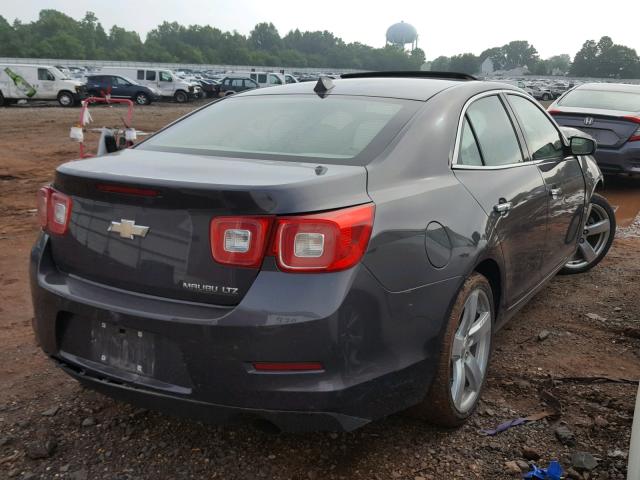 1G11J5SX3DF203677 - 2013 CHEVROLET MALIBU LTZ 石墨色 照片 4