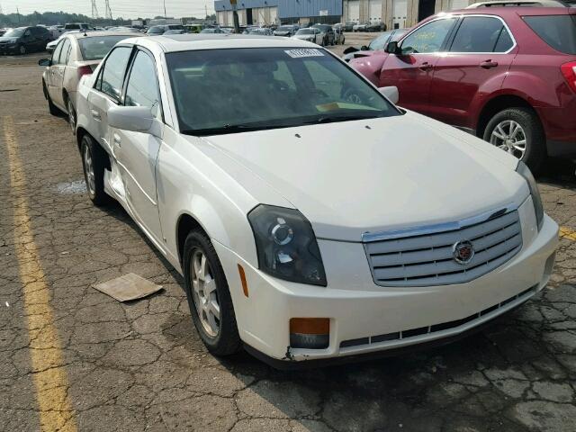 1G6DP577170166473 - 2007 CADILLAC CTS HI FEA WHITE photo 1