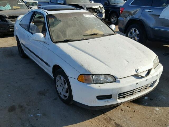 1HGEJ1251PL001590 - 1993 HONDA CIVIC WHITE photo 1