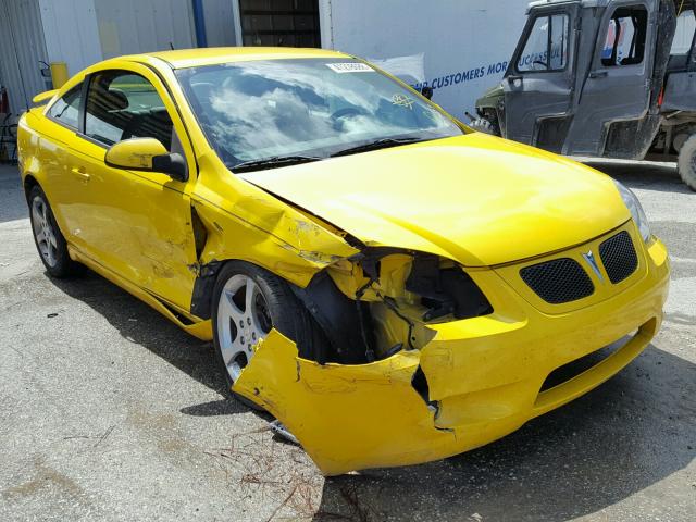 1G2AT18H897242622 - 2009 PONTIAC G5 GT YELLOW photo 1