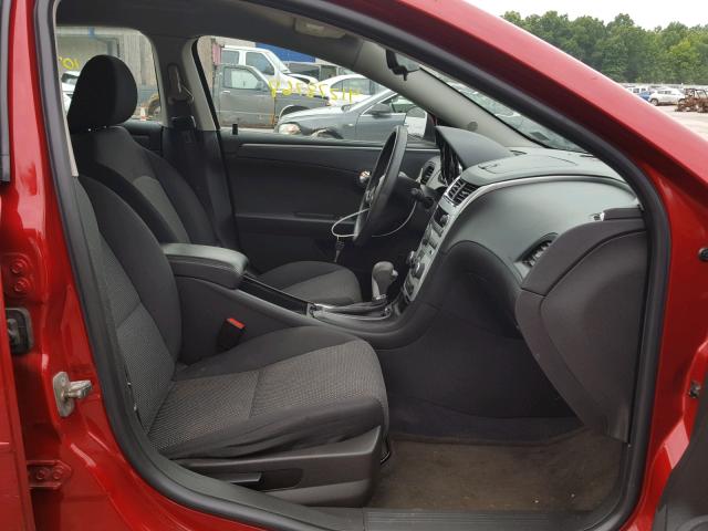 1G1ZC5E0XCF329626 - 2012 CHEVROLET MALIBU 1LT 红色 照片 5