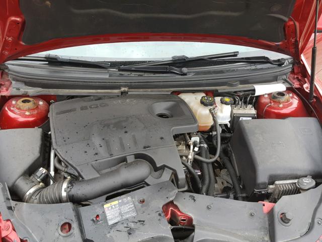 1G1ZC5E0XCF329626 - 2012 CHEVROLET MALIBU 1LT 红色 照片 7