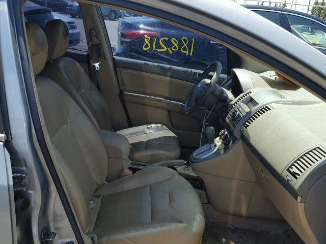 3N1AB61E98L656033 - 2008 NISSAN SENTRA 2.0 GRAY photo 5