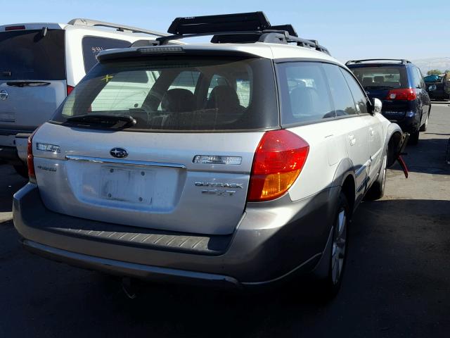 4S4BP67C464302265 - 2006 SUBARU LEGACY OUT SILVER photo 4