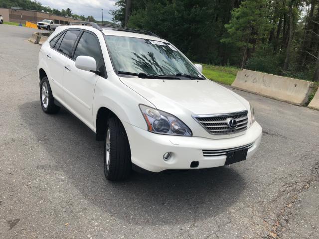 JTJHW31U482861618 - 2008 LEXUS RX 400H WHITE photo 1