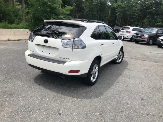 JTJHW31U482861618 - 2008 LEXUS RX 400H WHITE photo 2