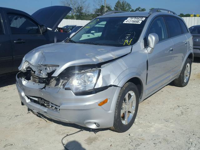 3GNAL3EK9ES523421 - 2014 CHEVROLET CAPTIVA LT SILVER photo 2