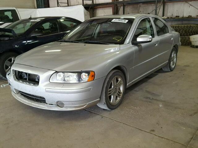 YV1RS592X82675383 - 2008 VOLVO S60 2.5T SILVER photo 2