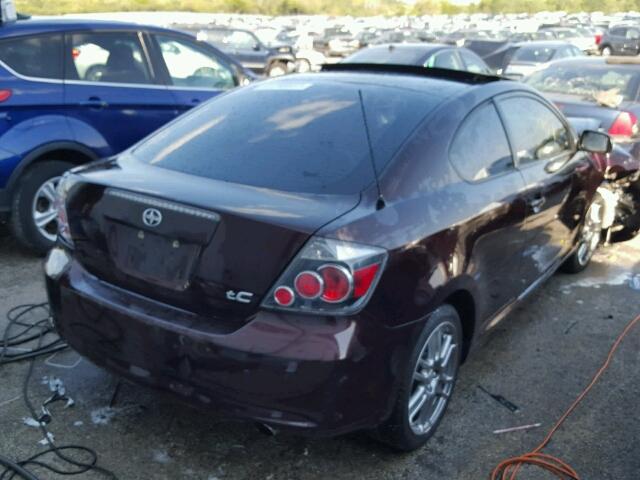 JTKDE3B73A0307509 - 2010 TOYOTA SCION TC 紫色 照片 4