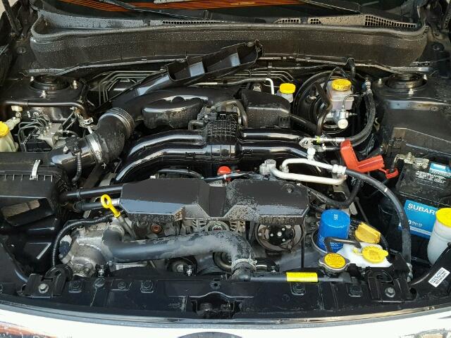 JF2SHADC4DG404543 - 2013 SUBARU FORESTER 2 BURGUNDY photo 7