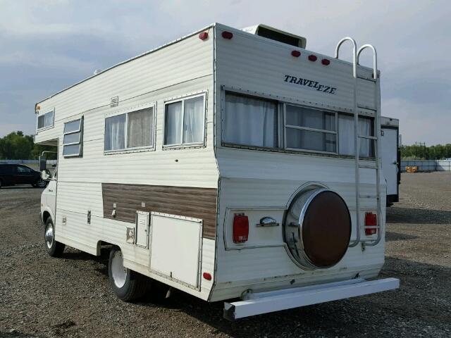 B31BF2V600113 - 1972 DODGE MOTORHOME WHITE photo 3