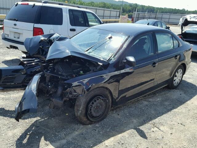 3VW2K7AJXFM357787 - 2015 VOLKSWAGEN JETTA BASE 黑色 照片 2