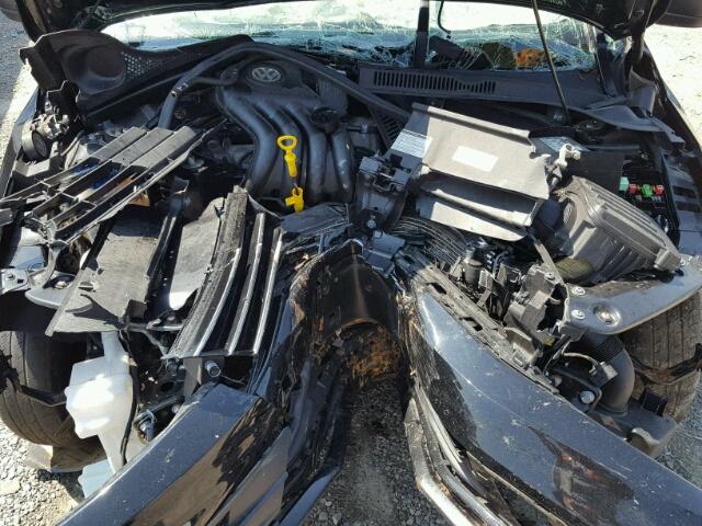 3VW2K7AJXFM357787 - 2015 VOLKSWAGEN JETTA BASE BLACK photo 7