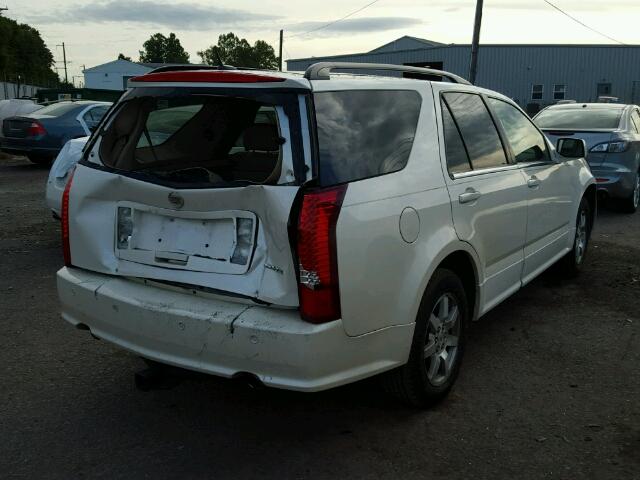 1GYEE637590157176 - 2009 CADILLAC SRX WHITE photo 4