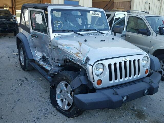 1J4AA2D1XAL175740 - 2010 JEEP WRANGLER S SILVER photo 1