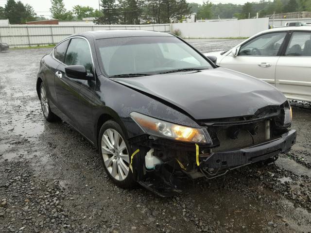 1HGCS22898A004660 - 2008 HONDA ACCORD EXL BLACK photo 1