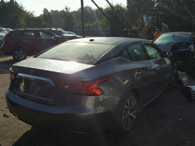 1N4AA6AP7GC403276 - 2016 NISSAN MAXIMA 3.5 GRAY photo 4