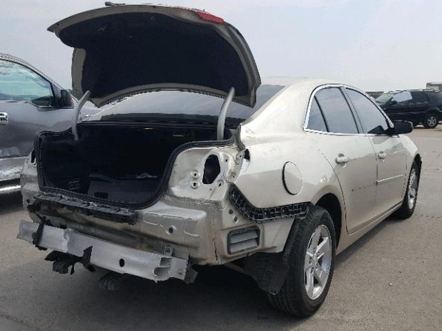 1G11B5SL6EF115427 - 2014 CHEVROLET MALIBU LS 金色 照片 4