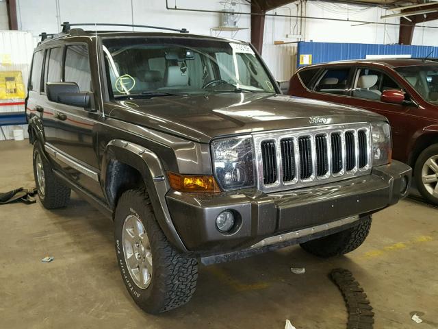1J8HH58216C247686 - 2006 JEEP COMMANDER GRAY photo 1