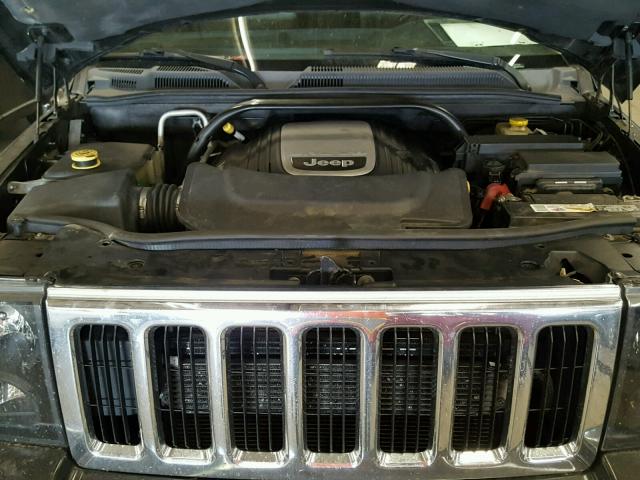 1J8HH58216C247686 - 2006 JEEP COMMANDER GRAY photo 7