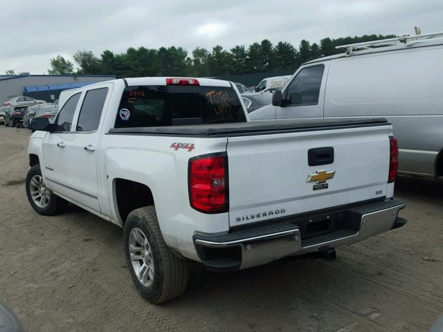 3GCUKSEC8FG164773 - 2015 CHEVROLET SILVERADO WHITE photo 3