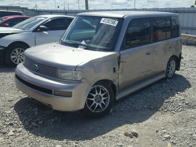 JTLKT324X50178589 - 2005 TOYOTA SCION XB Silber Foto 2