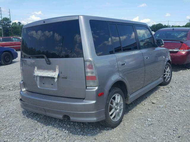 JTLKT324X50178589 - 2005 TOYOTA SCION XB Silber Foto 4