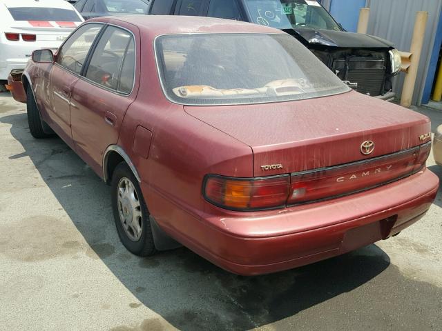 4T1VK13E5PU085767 - 1993 TOYOTA CAMRY XLE RED photo 3