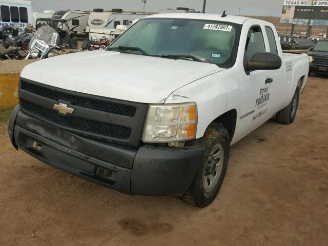 1GCEC19J08E134150 - 2008 CHEVROLET SILVERADO WHITE photo 2