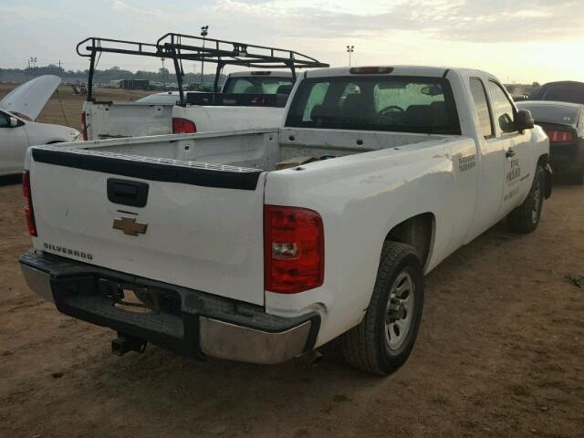 1GCEC19J08E134150 - 2008 CHEVROLET SILVERADO WHITE photo 4