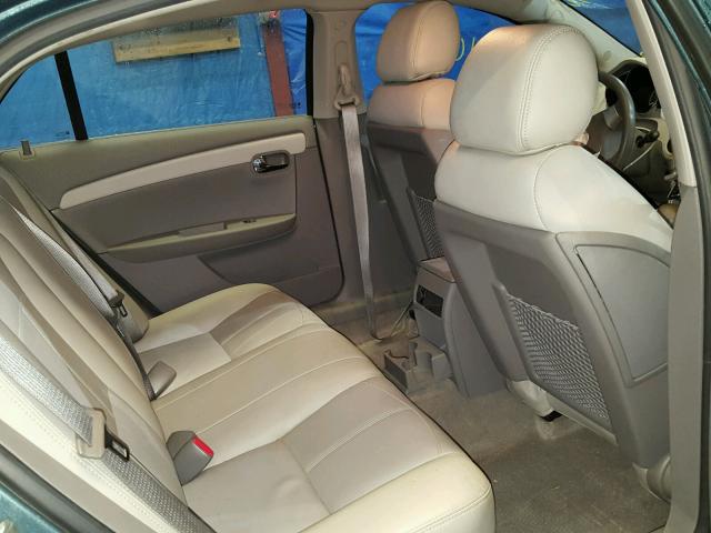 1G1ZG57B69F242348 - 2009 CHEVROLET MALIBU LS GREEN photo 6