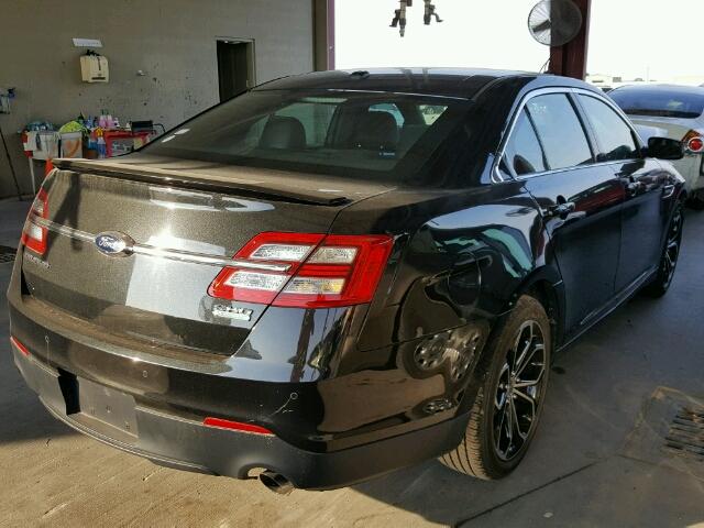 1FAHP2KT5DG109087 - 2013 FORD TAURUS SHO BLACK photo 4