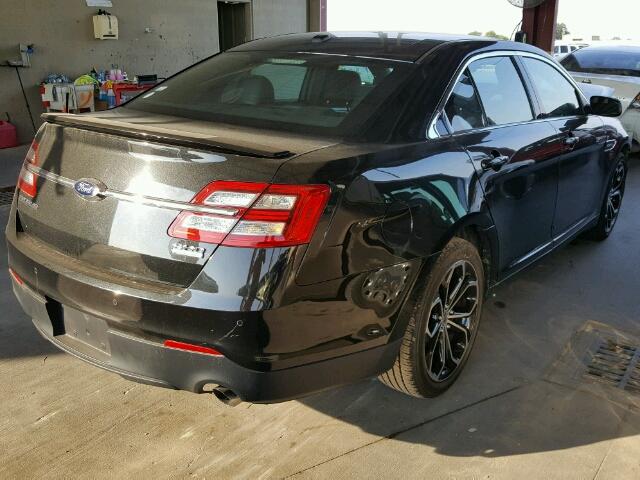 1FAHP2KT5DG109087 - 2013 FORD TAURUS SHO BLACK photo 8