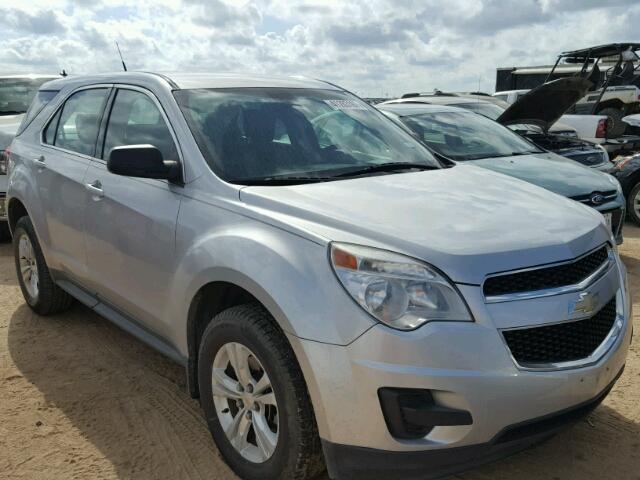 2GNALBEC6B1233759 - 2011 CHEVROLET EQUINOX SILVER photo 1