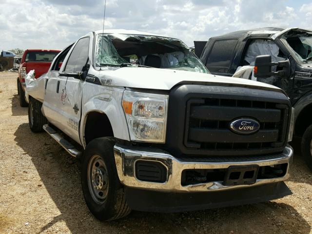 1FT7W2BT8EEB76255 - 2014 FORD F250 SUPER WHITE photo 1