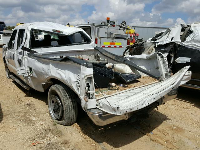 1FT7W2BT8EEB76255 - 2014 FORD F250 SUPER WHITE photo 3