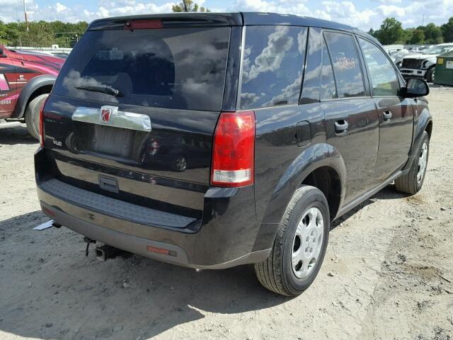 5GZCZ33D36S876480 - 2006 SATURN VUE BLACK photo 4