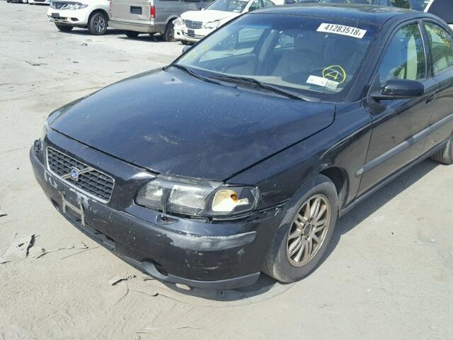 YV1RS64A942337486 - 2004 VOLVO S60 BLACK photo 9