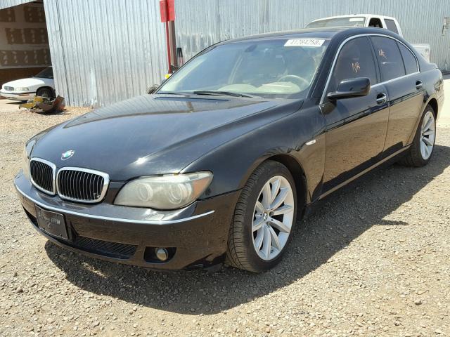 WBAHL83596DT06032 - 2006 BMW 750 I BLACK photo 2