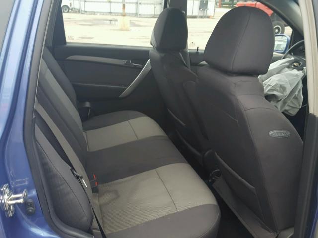 KL1TD66E39B317691 - 2009 CHEVROLET AVEO LS BLUE photo 6