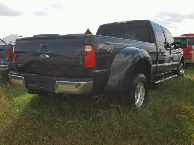 1FT8W3DT2FED26711 - 2015 FORD F350 SUPER BLACK photo 4