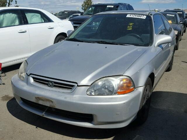 1HGEJ8244WL091722 - 1998 HONDA CIVIC SILVER photo 2