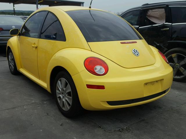 3VWRW31C19M518738 - 2009 VOLKSWAGEN NEW BEETLE YELLOW photo 3