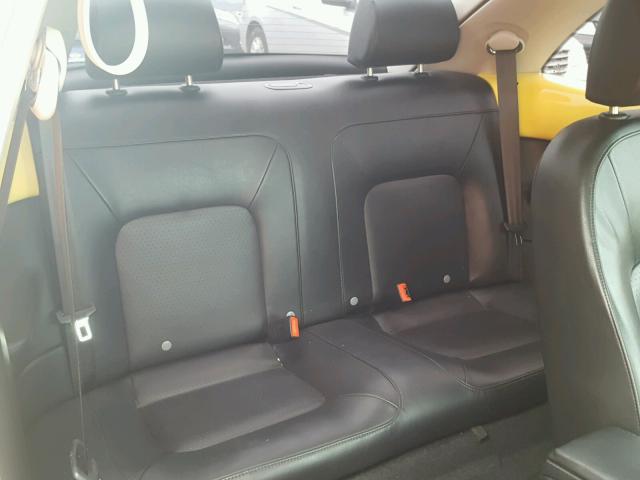 3VWRW31C19M518738 - 2009 VOLKSWAGEN NEW BEETLE 黄色 照片 6