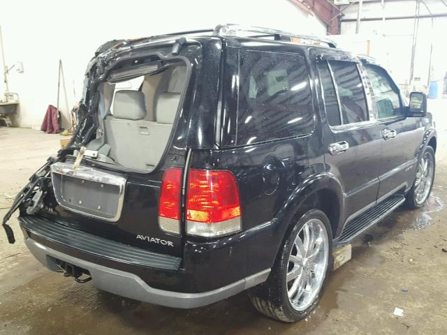 5LMEU78H03ZJ27076 - 2003 LINCOLN AVIATOR BLACK photo 4