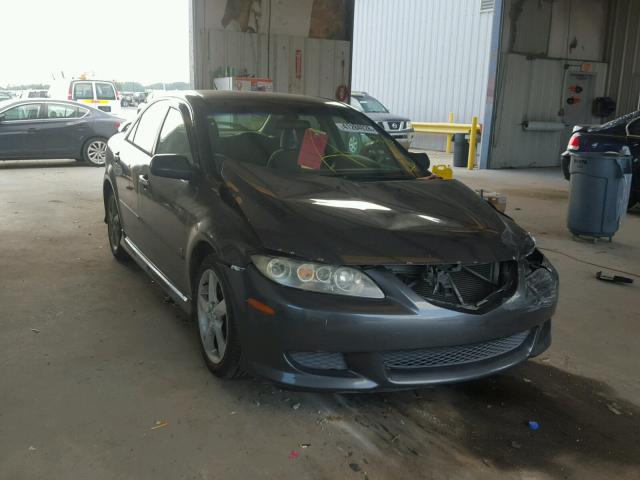 1YVHP80D855M57952 - 2005 MAZDA 6 S GRAY photo 1