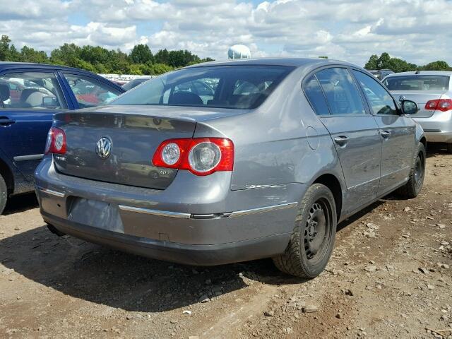 WVWAK93C26P205909 - 2006 VOLKSWAGEN PASSAT 2.0 GRAY photo 4